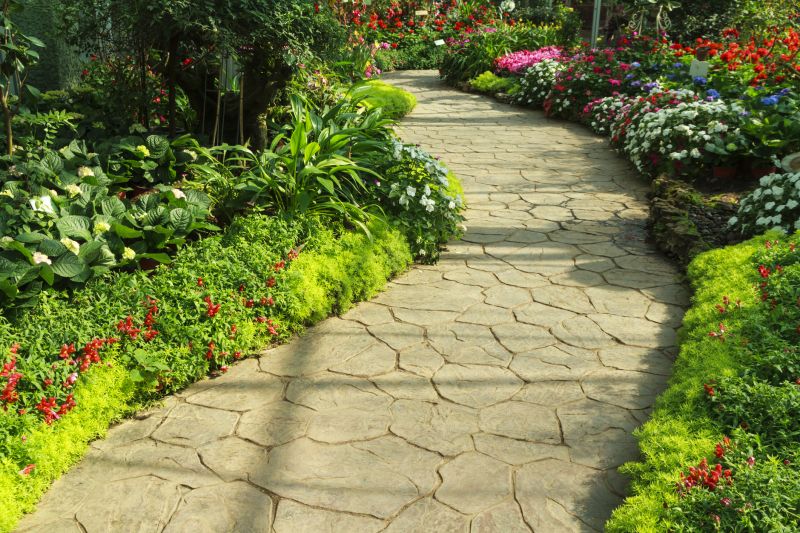 Landscaped Paver Pathway