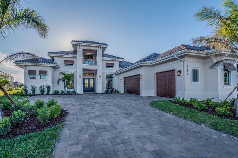 Elegant Paver Entrance